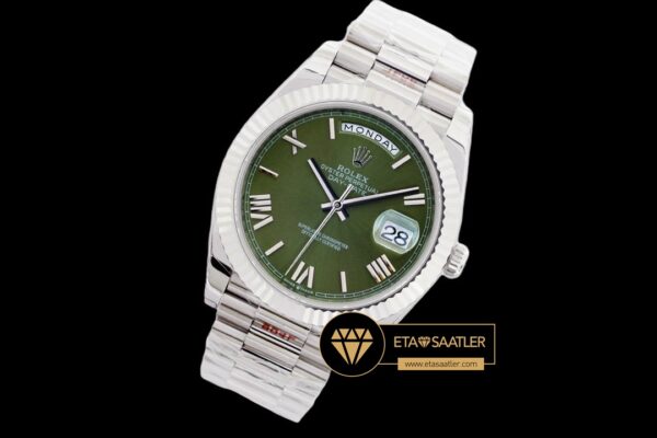 Rdd0266g rolex day date roma rakamlı yeşil kadran super clone eta (2) 02