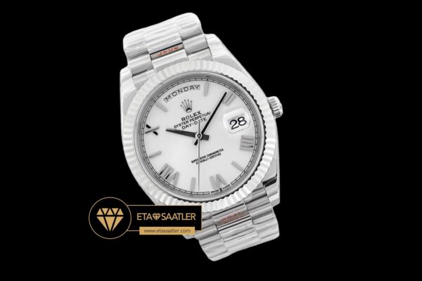 Rdd0266i rolex day date roma rakamlı beyaz kadran super clone eta (3) 03