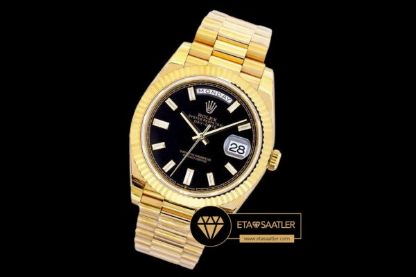 Rdd0267a rolex day date taşlı siyah kadran super clone eta (9) 09