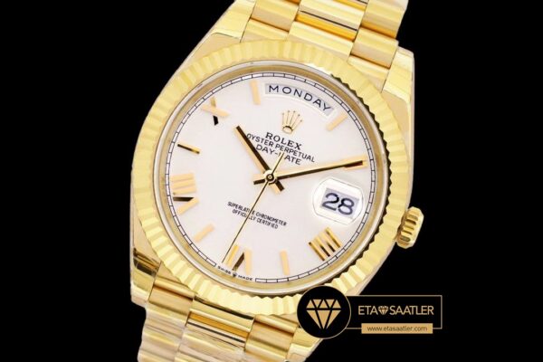 Rdd0267f rolex day date roma rakamlı kadran super clone eta (8) 07