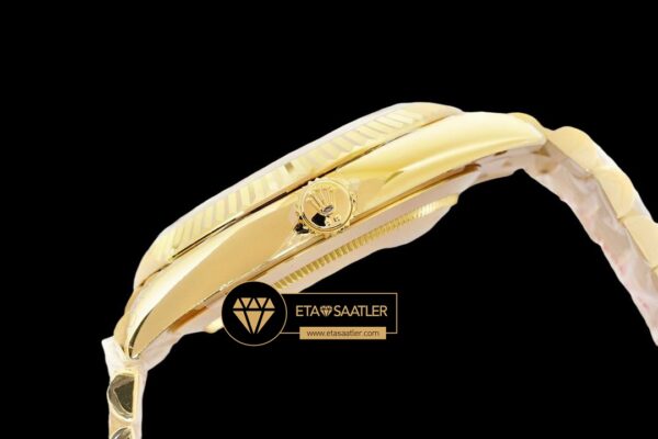 Rdd0267h rolex day date 40mm gold İndexli kadran yeni stil rolesor deployant kordon super clone eta (2) 02