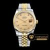 Rolex Datejust 126201 Taşlı Gold Kadran 18K 1:1 Super Clone ETA