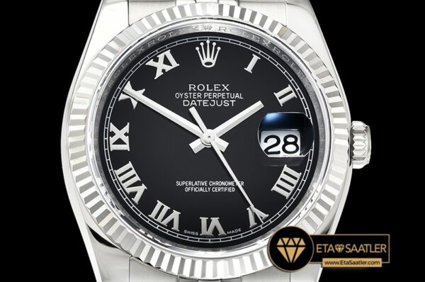 Rdj0320b Dj 36mm Jub Flt 904l Ssss Blkrmn Arf A3135 Mod 06 06