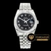 Rolex Datejust 126234 Roma Rakamlı Siyah Kadran V2 904L 1:1 Super Clone ETA