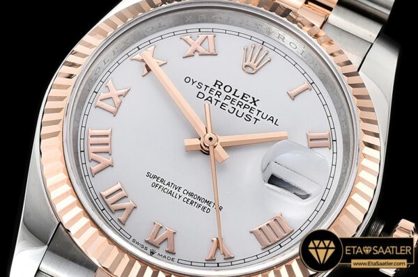 Rdj0322a Datejust 36mm Jub Flt 904l Rgss Whtrmn Gmf A2836 04 04