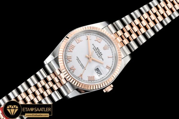 Rdj0322a Datejust 36mm Jub Flt 904l Rgss Whtrmn Gmf A2836 05 05