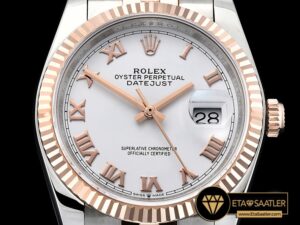 Rdj0322a Datejust 36mm Jub Flt 904l Rgss Whtrmn Gmf A2836 06 06