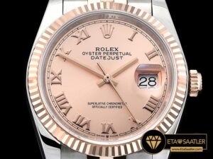 Rdj0322b Datejust 36mm Jub Flt 904l Rgss Rosermn Gmf A2836 06 06