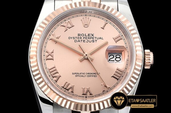 Rdj0322b Datejust 36mm Jub Flt 904l Rgss Rosermn Gmf A2836 06 06