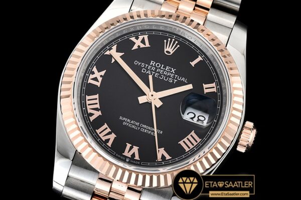 Rdj0322c Datejust 36mm Jub Flt 904l Rgss Blackrmn Gmf A2836 01 01