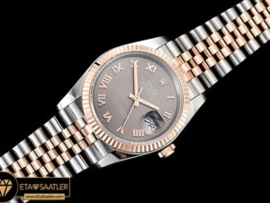 Rdj0322d Datejust 36mm Jub Flt 904l Rgss Greyrmn Gmf A2836 05 05