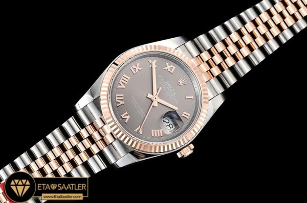 Rdj0322d Datejust 36mm Jub Flt 904l Rgss Greyrmn Gmf A2836 05 05