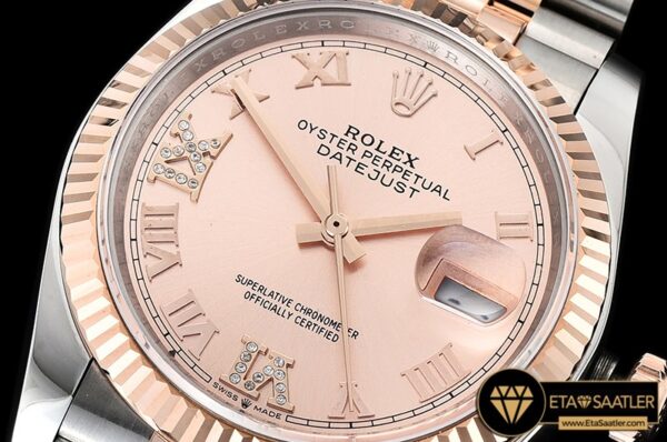 Rdj0323b Datejust 36mm Jub Flt 904l Rgss Rosedirmn Gmf A2836 04 04