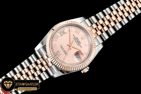Rdj0323b Datejust 36mm Jub Flt 904l Rgss Rosedirmn Gmf A2836 05 05
