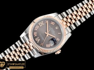 Rdj0323c Datejust 36mm Jub Flt 904l Rgss Greydirmn Gmf A2836 05 05