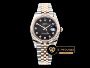 Rdj0324a Datejust 36mm Jub Flt 904l Rgss Blkdiam Gmf A2836 07 07