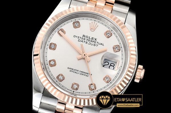Rdj0324b Datejust 36mm Jub Flt 904l Rgss S Whtdiam Gmf A2836 01 01