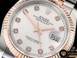 Rdj0324b Datejust 36mm Jub Flt 904l Rgss S Whtdiam Gmf A2836 04 04