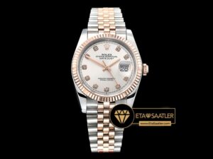 Rdj0324b Datejust 36mm Jub Flt 904l Rgss S Whtdiam Gmf A2836 07 07