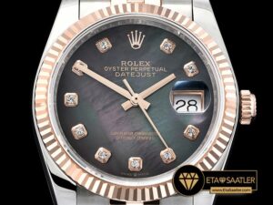 Rdj0324c Datejust 36mm Jub Flt 904l Rgss B Mopdiam Gmf A2836 06 06