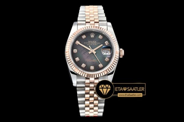 Rdj0324c Datejust 36mm Jub Flt 904l Rgss B Mopdiam Gmf A2836 07 07