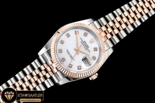 Rdj0324d Datejust 36mm Jub Flt 904l Rgss W Mopdiam Gmf A2836 05 05