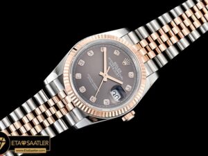 Rdj0324e Datejust 36mm Jub Flt 904l Rgss Greydiam Gmf A2836 05 05