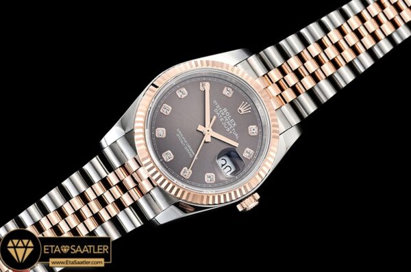 Rdj0324e Datejust 36mm Jub Flt 904l Rgss Greydiam Gmf A2836 05 05