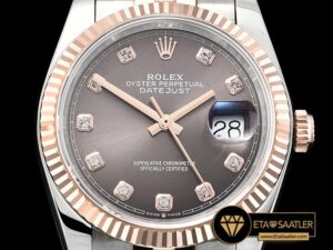 Rdj0324e Datejust 36mm Jub Flt 904l Rgss Greydiam Gmf A2836 06 06