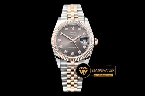 Rdj0324e Datejust 36mm Jub Flt 904l Rgss Greydiam Gmf A2836 07 07