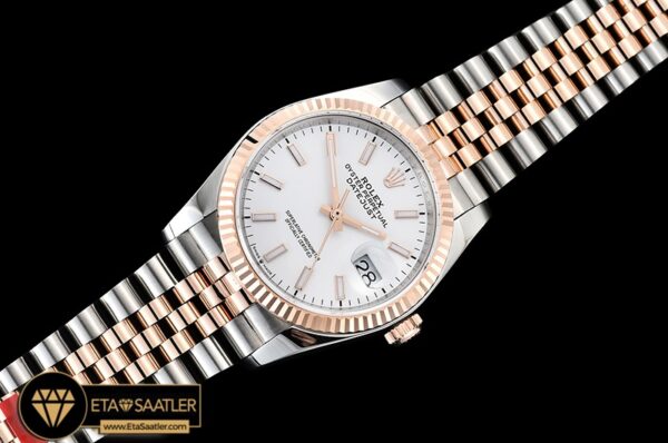 Rdj0325a Datejust 36mm Jub Flt 904l Rgss Whtstk Gmf A2836 05 05