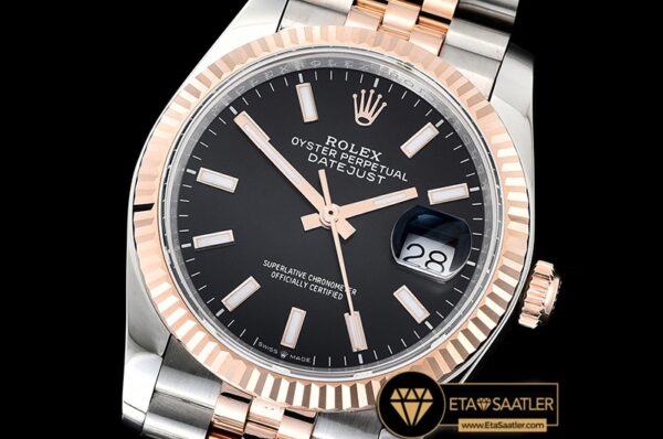 Rdj0325b Datejust 36mm Jub Flt 904l Rgss Blkstk Gmf A2836 01 01