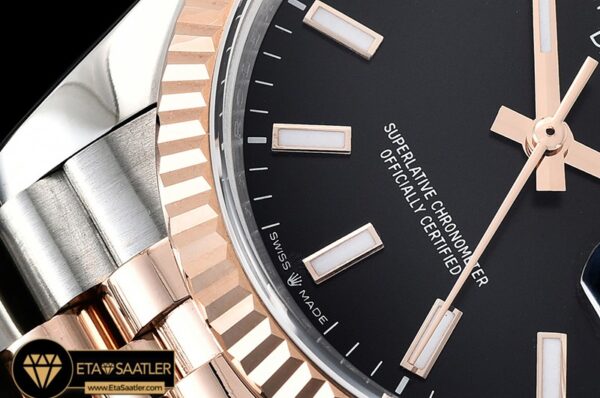 Rdj0325b Datejust 36mm Jub Flt 904l Rgss Blkstk Gmf A2836 03 03