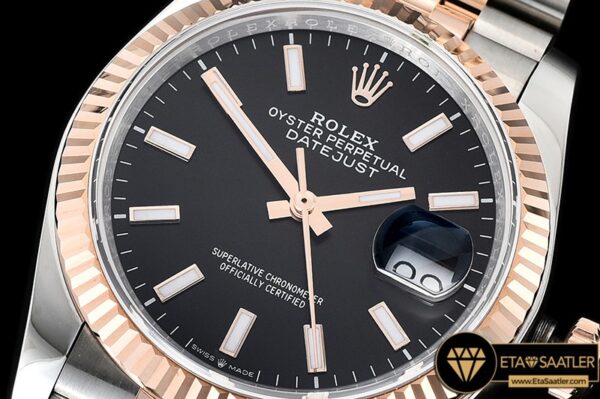 Rdj0325b Datejust 36mm Jub Flt 904l Rgss Blkstk Gmf A2836 04 04