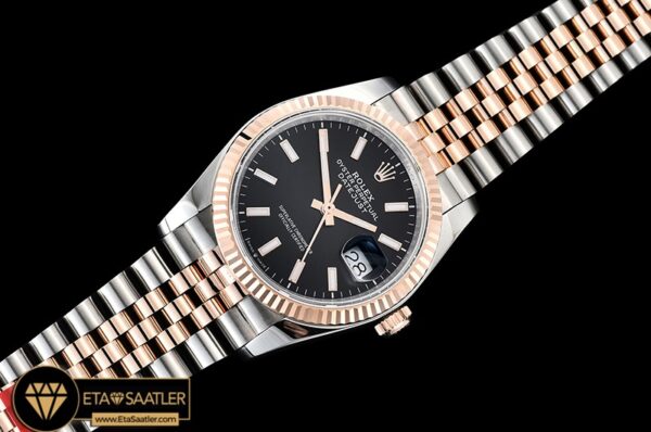 Rdj0325b Datejust 36mm Jub Flt 904l Rgss Blkstk Gmf A2836 05 05