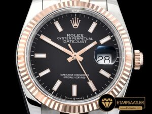 Rdj0325b Datejust 36mm Jub Flt 904l Rgss Blkstk Gmf A2836 06 06