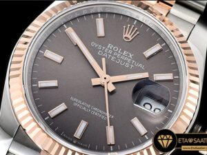 Rdj0325c Datejust 36mm Jub Flt 904l Rgss Greystk Gmf A2836 04 04