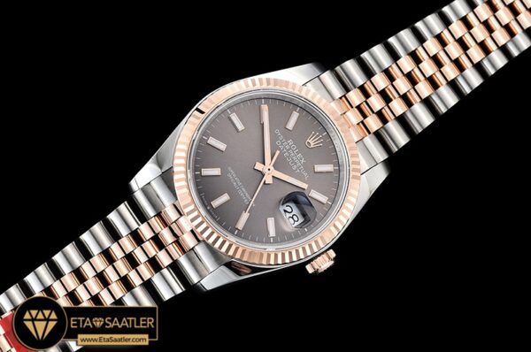 Rdj0325c Datejust 36mm Jub Flt 904l Rgss Greystk Gmf A2836 05 05