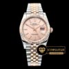 Rolex Datejust 126231 Rose-Çelik Pembe Kadran 904L 1:1 Clone ETA