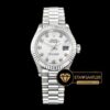 Rolex Datejust Lady 279381 Beyaz Taşlı Kadran 28mm Clone ETA