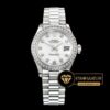 Rolex Datejust Lady 279384 Beyaz Taşlı Kadran ve Bezel 28mm Clone ETA