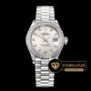 Rolex Datejust Lady 279384 Sedefli Taşlı Kadran ve Bezel 28mm Clone ETA