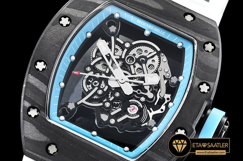 Rm0154a Rm055 Bubba Watson Fcvru Skeleton Blue Kvf My8215 Mod 04 04 Rm0154a Rm055 Bubba Watson Fcvru Skeleton Blue Kvf My8215 Mod 04 04