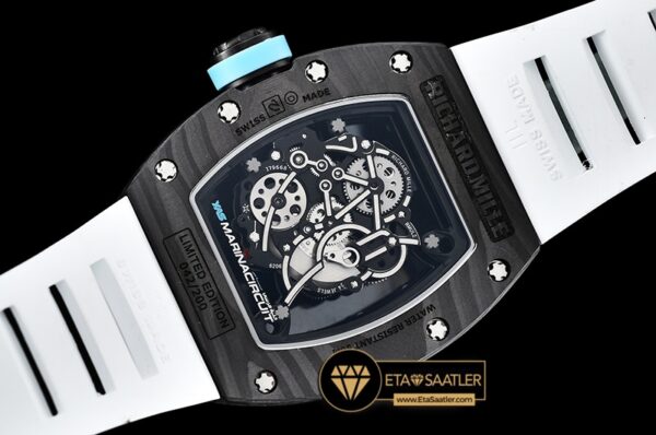 Rm0154a Rm055 Bubba Watson Fcvru Skeleton Blue Kvf My8215 Mod 11 11
