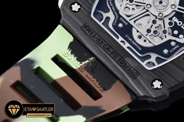 Rm0171g Rm011 03 Flyback Chrono Fcru (camo) Kvf A7750 Mod 10 10