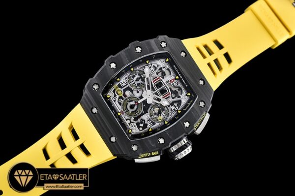 Rm0171h Rm011 03 Flyback Chrono Fcru (yellow) Kvf A7750 Mod 05 05