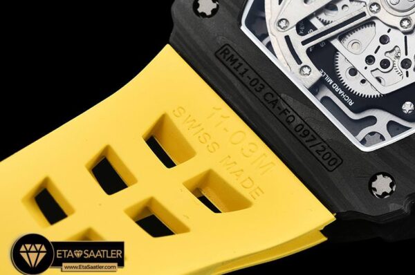 Rm0171h Rm011 03 Flyback Chrono Fcru (yellow) Kvf A7750 Mod 09 09