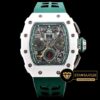 Richard Mille Chronograph RM011-03 Lemans Limited Edition Yeşil Kordon ETA