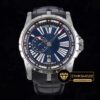 Roger Dubuis Excalibur DBEX0543 Titanyum Kasa Mavi Kadran Clone ETA