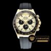 Rolex Cosmograph Daytona 116518 Gold Kadran Kauçuk Kordon Super Plus Clone ETA